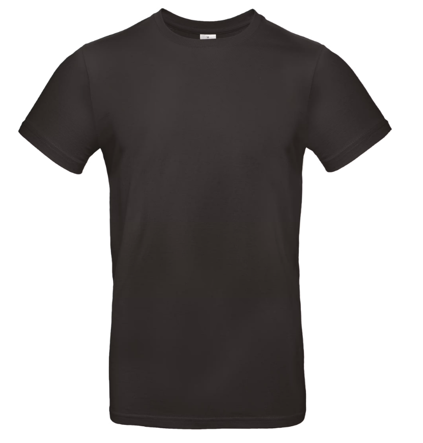 T-shirt B&C Bedrukt Front