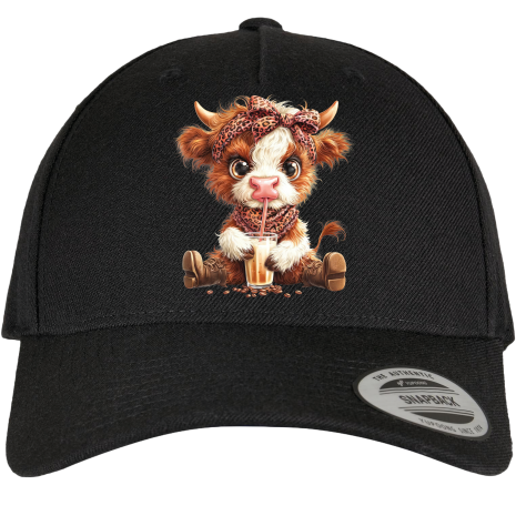 Classic cap cow print