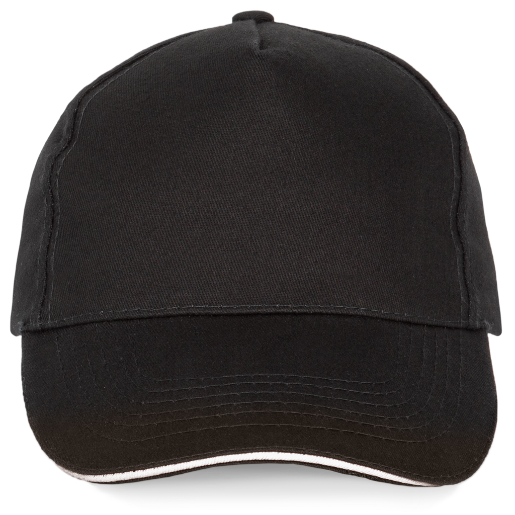 Pet met custom tekst (Schwarz)