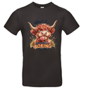 Highland cow boring